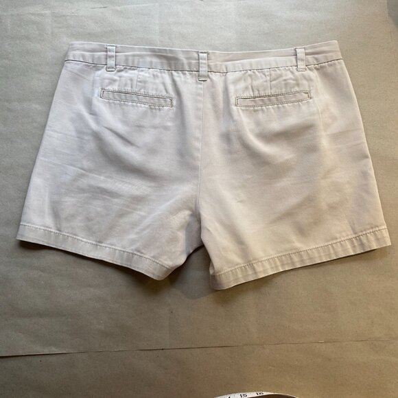 Merona Khaki Chino Flat Front Shorts - Picture 4 of 5
